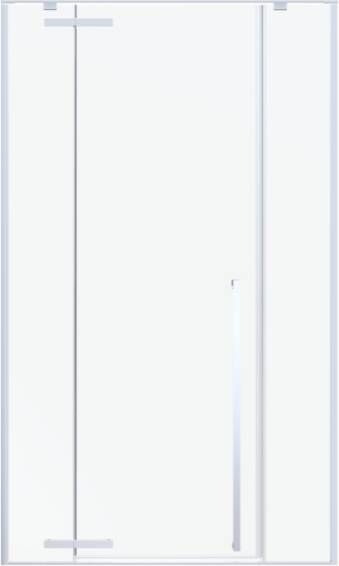 Day by day Sub 063 walk-in schuifdeur 160 180x200 cm rechts glans zilver-antiplaque glas