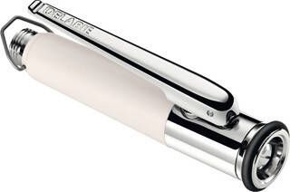 Delabie handdouche messing chroom wit instelbare sproeistraal