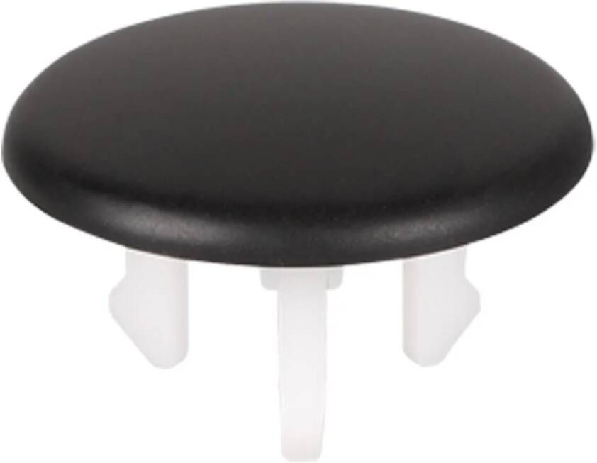 Differnz afdekkap overloop voor wasbak Ø 3 5 cm x 2 cm mat zwart - Foto 1
