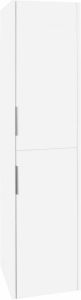 Differnz Bolo hoge kast met 2 deuren 160 x 35 x 35 cm hoogglans wit