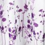 Differnz Folia douchegordijn verzwaarde onderzoom 100% Polyester Violet 180 x 200 cm - Thumbnail 3