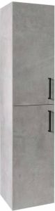 Differnz Hilde hoge kast met 2 deuren 160 x 35 x 32 cm betonlook