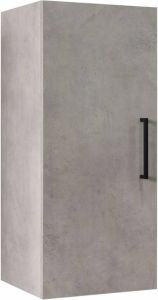 Differnz Hilde lage kast met 1 deur 80 x 35 x 32 cm betonlook