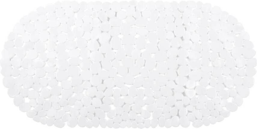Differnz Lapis inlegmat bad antislip laag 100% PVC 70 x 35 cm wit