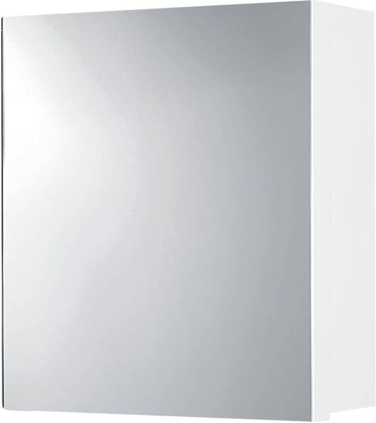 Differnz Spiegelkast Maja met 1 Deur 46x15x50 cm Wit