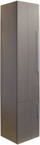 Differnz Style hoge kast met linksdraaiende deur 165 x 35 x 30 cm grijs eiken