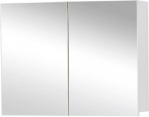 Differnz Style spiegelkast met 2 deuren 60 x 60 cm mat wit