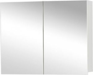 Differnz Style spiegelkast met 2 deuren 90 x 60 cm mat wit