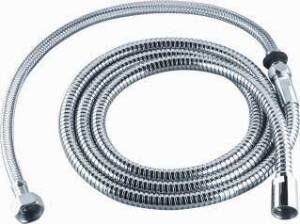 Dornbracht Tara doucheslang metaal chroom glans lengte 2250mm slang kunststof