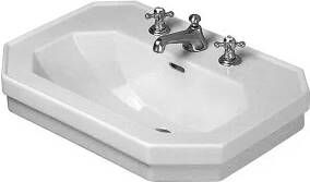 Duravit 1930 wastafel 80x55cm m. 1 kraangat wit