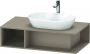 Duravit D-Neo wastafelonderbouwkast met open vak links 100 x 55 x 26 cm linnen mat - Thumbnail 3