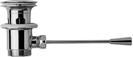 Duravit Divers kniehevelventiel horizontaal chroom 0050311000