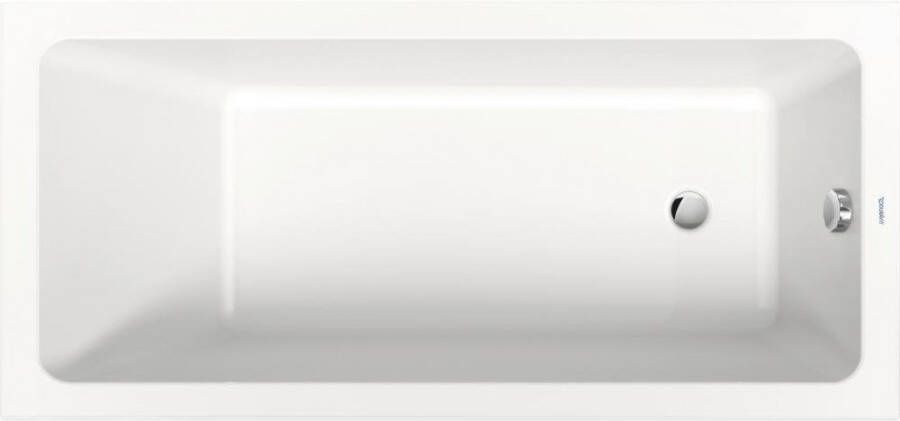 Duravit No.1 rechthoekig inbouw ligbad met één rugsteun 150 x 70 cm wit