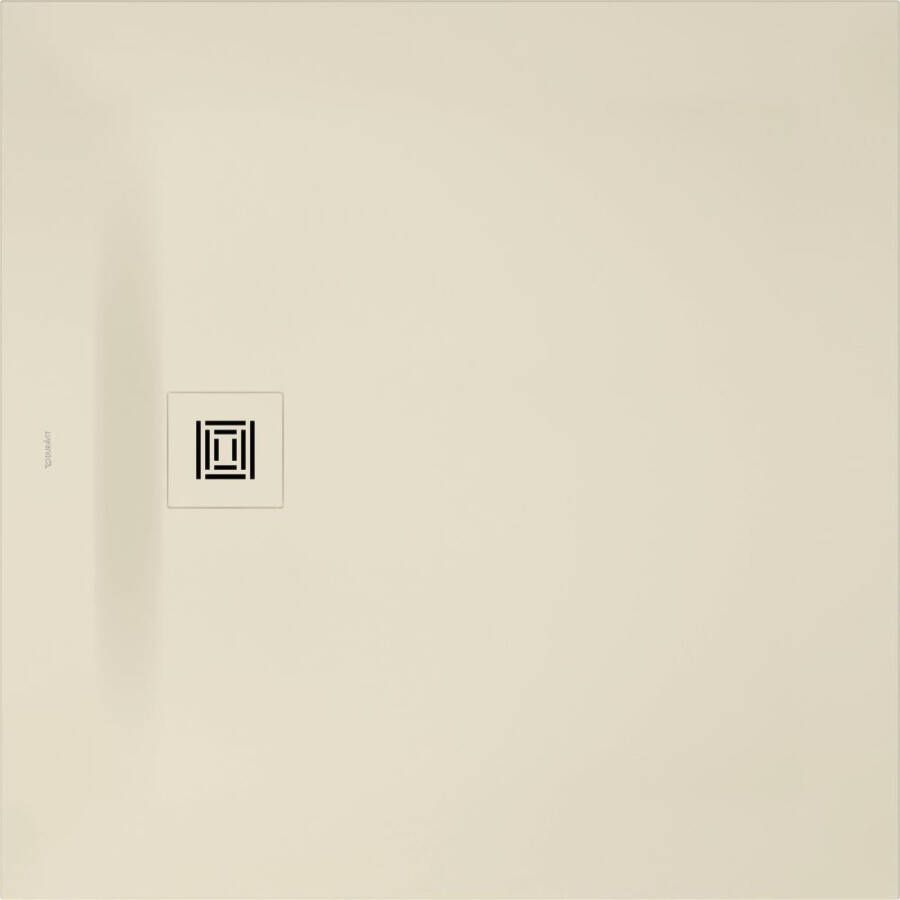 Duravit Sustano Douchebak 100x100x3cm Vierkant DuraSolid Crème mat 720275620000000