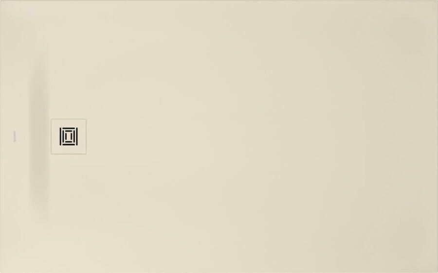 Duravit Sustano Douchebak 160x100x3cm Rechthoek DuraSolid Crème mat 720286620000000