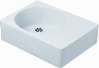 Duravit Variations Scola (Hoek-)wastafel links wit diepte 460mm breedte diameter