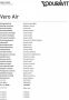 Duravit Vero Air wastafel geslepen met 2x1 kraangat zonder overloop met WonderGliss inclusief bevestiging 120 x 47 cm wit - Thumbnail 2