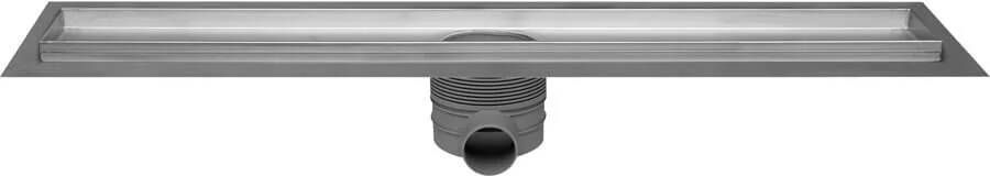 Easy Drain Multi inbouwdeel 9 x 80 cm. met flens zonder rooster