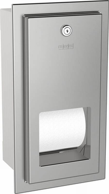 Franke Rodan Inbouw Closetrolhouder Voor 2 Rollen Rvs