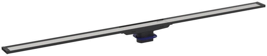 Geberit Cleanline 20 rooster voor douchegoot 90cm donker geborsteld metaal 154450001