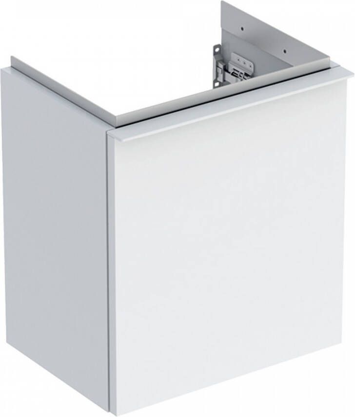 Geberit iCon fonteinonderkast 37x41.5x27.9cm 1 deur linksdraaiend met softclose Spaanplaat Wit 502.301.01.1