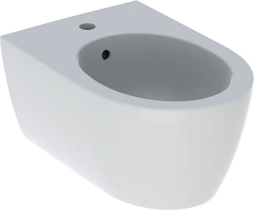 Geberit iCon wandbidet 53 cm EFF3 1 kraangat met overloop wit