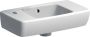 Geberit Renova Compact fontein 45x25 cm met kraangat links en overloop wit - Thumbnail 1