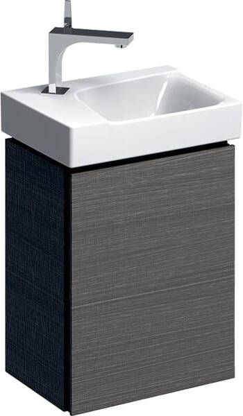 GEBERIT Xeno2 Onderbouwkast fontein rechthoekig 1x deur spaanplaat 525 x 380 x 265mm(HxBxD ) scultura grijs