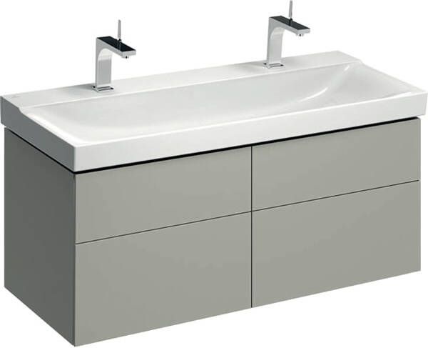 Geberit Xeno2 wastafelonderkast 4 laden 117 4x46 2cm greige 500518001