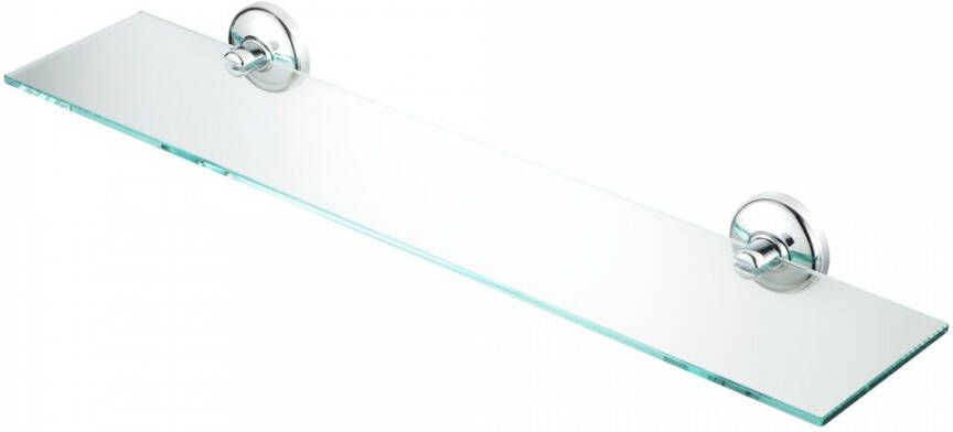 Geesa Hotel planchet met glasplaat 55 x 11 7 cm chroom