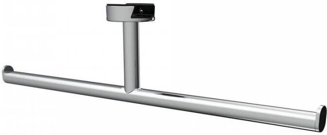 Geesa Leev toiletrolhouder dubbel zonder klep 25 2 x 3 x 6 1 cm chroom
