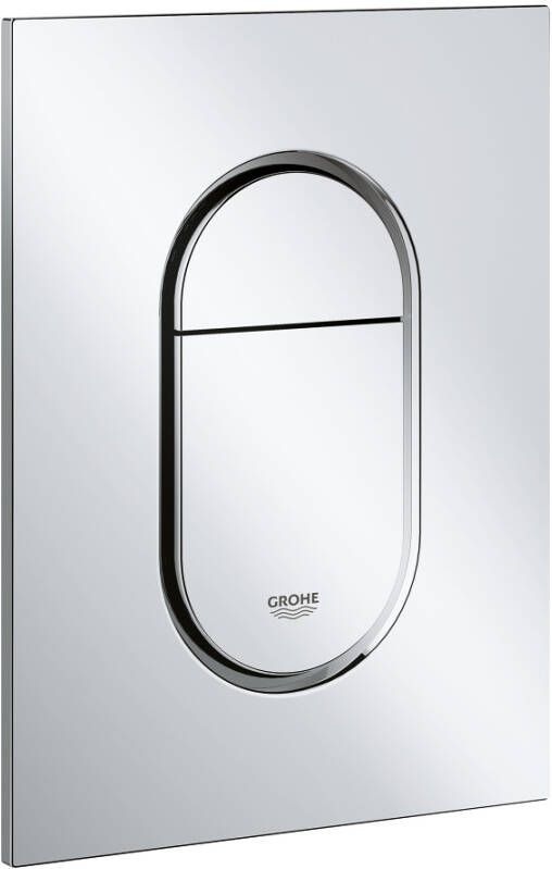 GROHE Arena Cosmopolitan S Bedieningsplaat mechanisch tweeknops 172 x 130mm(LxB ) kunststof chroom
