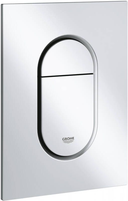 GROHE Arena Cosmopolitan S Bedieningsplaat mechanisch tweeknops 172 x 130mm (LxB) kunststof mat chroom