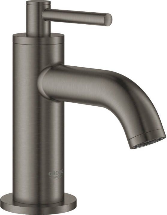 GROHE Atrio New Toiletkraan XS size eengreeps 1 gats 134mm hoogte 94mm uitloop vast hard graphite geborsteld