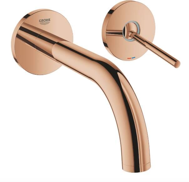 Grohe AtrioWastafelkraan Inbouw uitloop 18.5cm S-size warm sunset 19287DA3