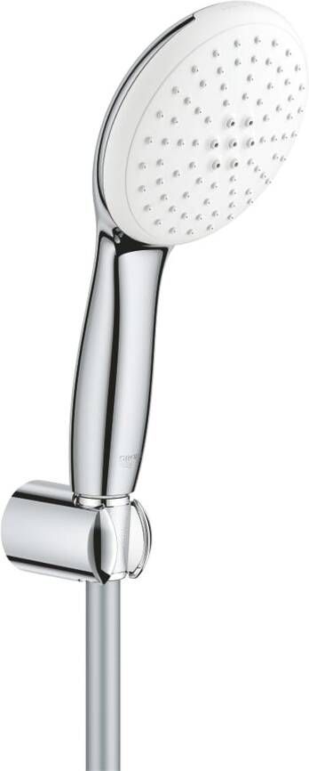 GROHE badset 2 straalsoorten n verstelb. 150cm chr