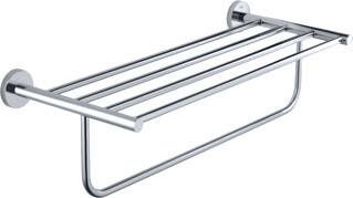 Grohe Bau Cosmopolitan handdoekrek met plateau 51cm chroom 40462001
