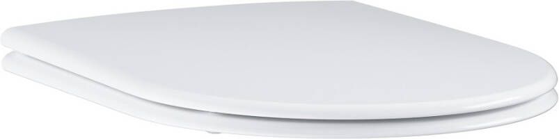 GROHE Essence Closetzitting met deksel softclose quick-release afneembaar RVS scharnier duroplast alpine wit