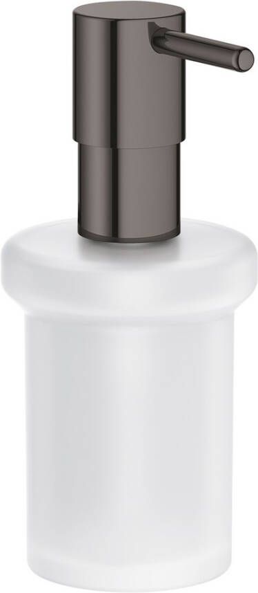 GROHE Essentials Zeepdispenser 160ml vulhoeveelheid metaal glas hard graphite