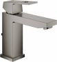 GROHE Eurocube Wastafelmengkraan M size trekwaste eengreeps 1 gats 109mm hoogte 133mm uitloop vast hard graphite geborsteld - Thumbnail 2