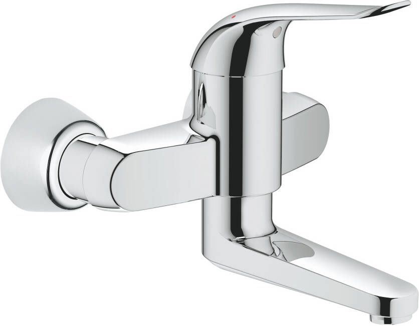 GROHE Euroeco wastafelmengkraan (opbouw) chroom glans voorsprong uitloop