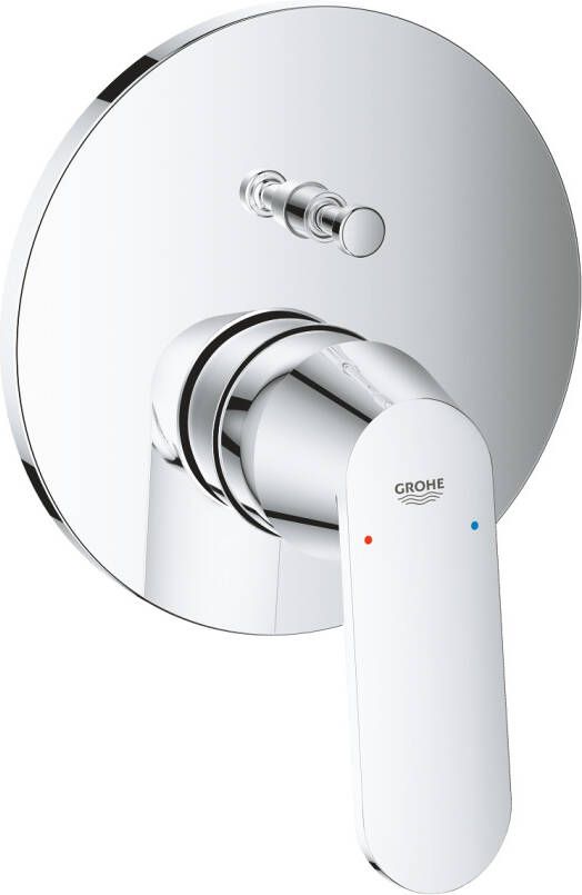 GROHE Eurosmart Cosmopolitan douche- badmengkraan met 2-weg omstelling chroom