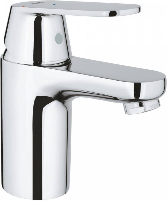 GROHE Eurosmart Cosmopolitan Wastafelmengkraan S size ES PO waste eengreeps 1 gats 148mm hoogte 92mm uitloop vast chroom