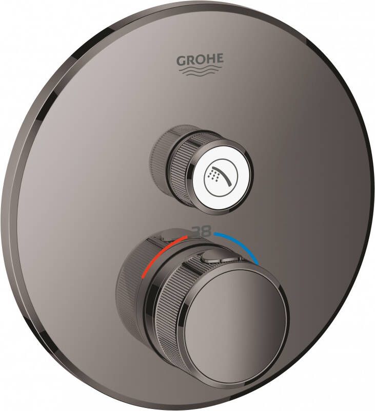 Grohe Grohtherm smartcontrol inbouw douchekraan thermostatisch hard graphite 29118A00