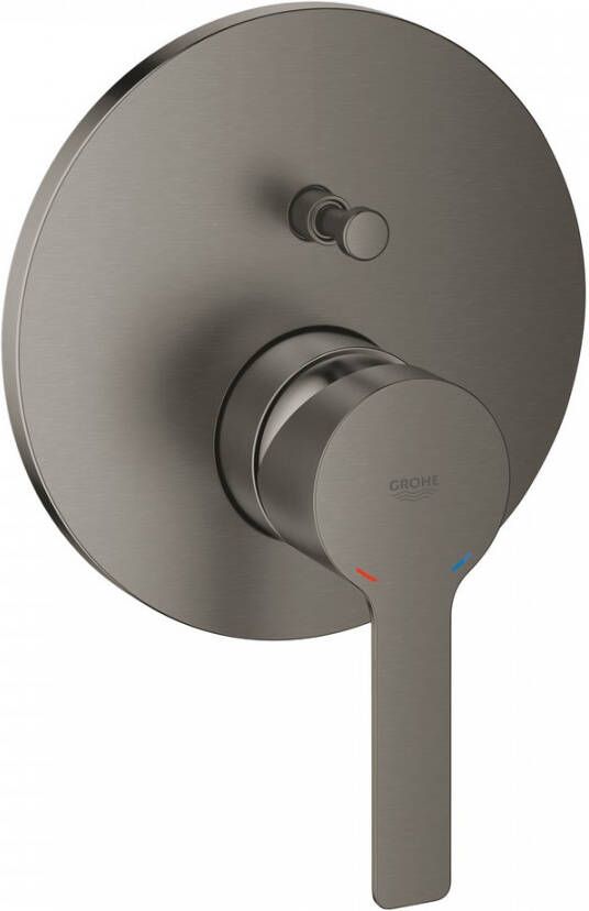 Grohe Lineare New Badkraan inbouw -thermostaat omstel brushed hard graphite 24064AL1 - Foto 2