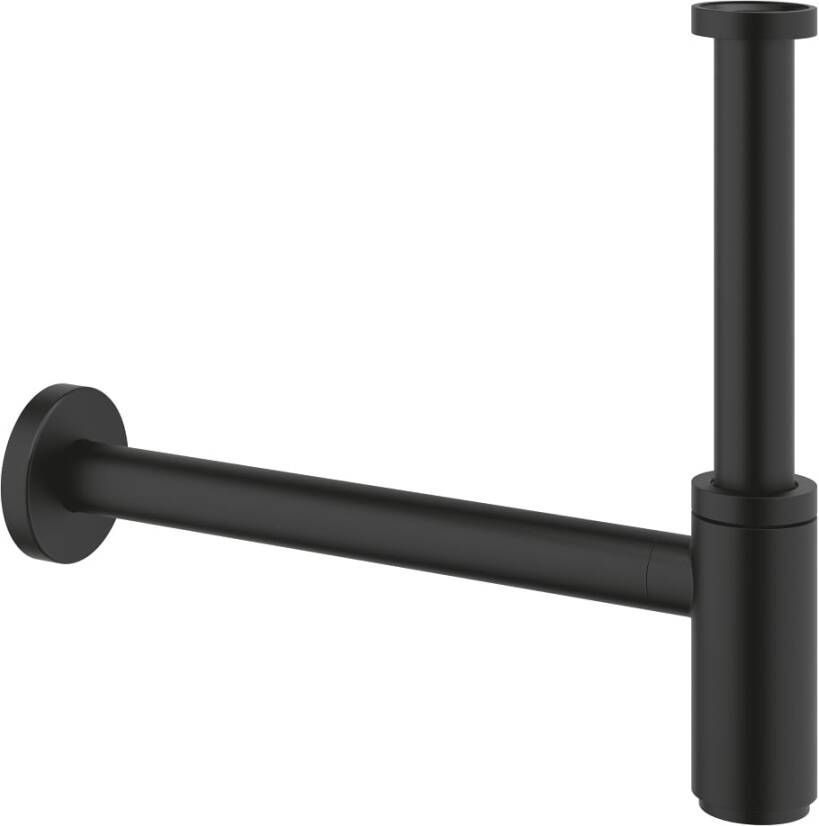 GROHE PROFESSIONAL Grohe bekersifon 1 4"minimalistisch kleur Phantom Black