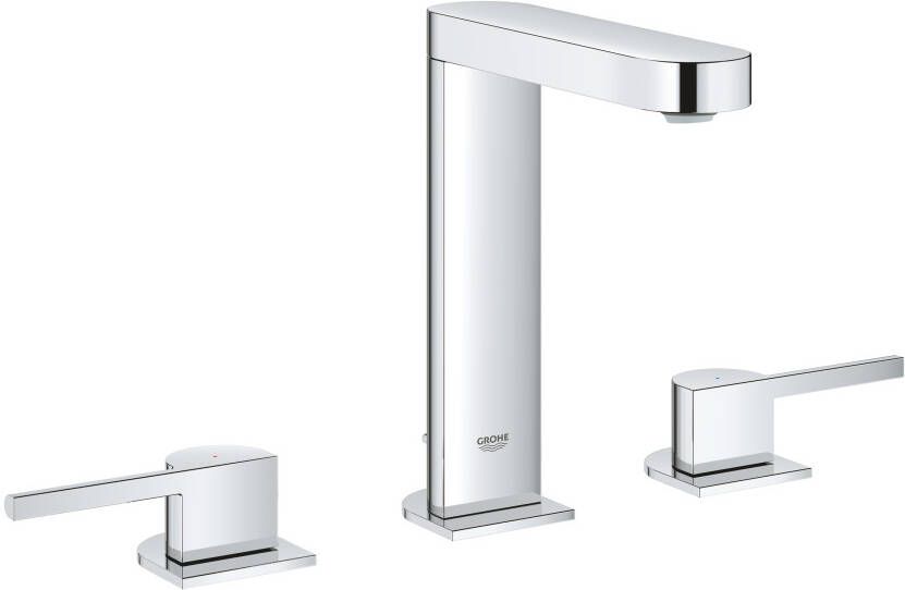 Grohe Plus waterbesparende wastafelkraan M-size met waste chroom 20301003