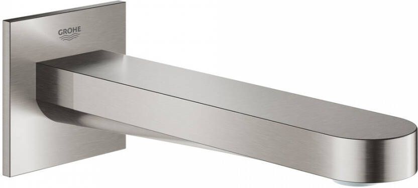 GROHE Plus Baduitloop wand laminaar straalregelaar 170mm uitloop G1 2" supersteel