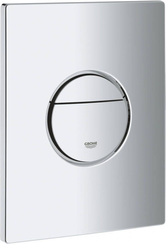 Grohe Solido bedieningspaneel dual flush sail 2 knops chroom 38965000