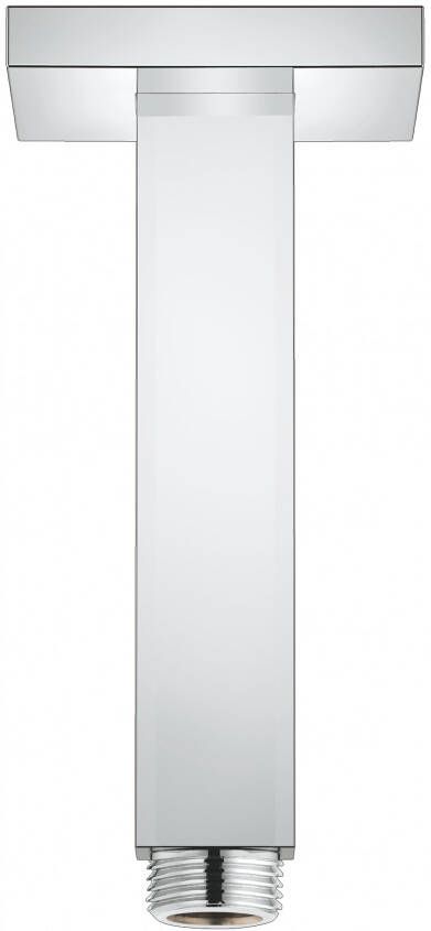 Grohe Rainshower Douchearm plafondarm 15.4cm vierkante rozet chroom 27711000